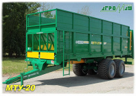 Solid organic fertilizer applicator MTU-20