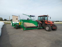 Silage and hay mass packer USM-1
