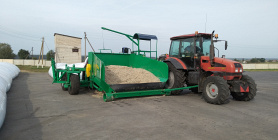 Silage and hay mass packer USM-1