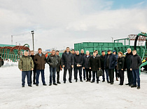 Делегация сельскохозяйственных предприятий Гродненской области посетила Бобруйскагромаш