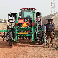 БПТД-4 успешно запущена в работу на полях Ганы