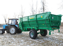 КР-Ф-10-2 – всесезонное и универсальное решение для раздачи кормов и перевозки различных грузов